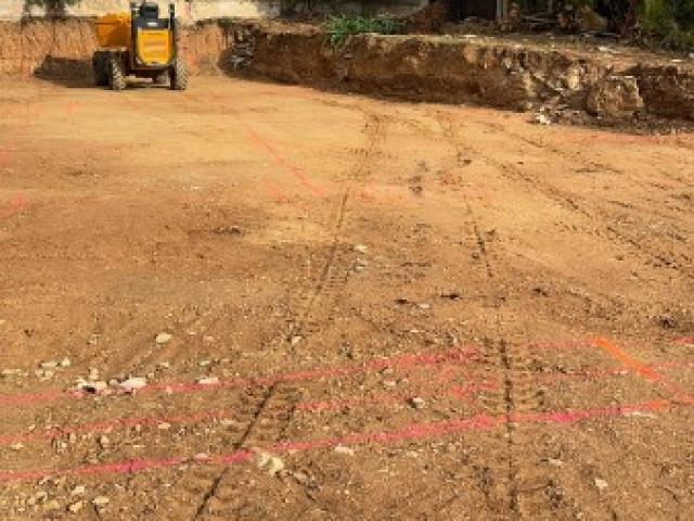 chantier de construction de maison individuelles sur la ciotat 